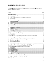 DIN CEN/TR 15728*DIN SPEC 18214:2017-10