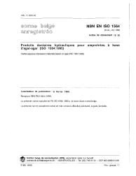NBN EN ISO 1564:1999