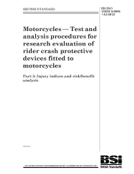 BS ISO 13232-5:2005+A1:2012