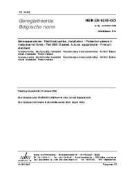 NBN EN 6049-003:2009