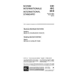IEC 60034-6:1991