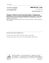 NBN EN ISO 11248:1999