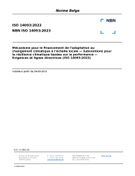 NBN ISO 14093:2023