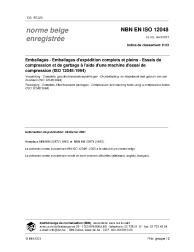 NBN EN ISO 12048:2001