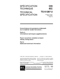 IEC TS 61287-2:2001