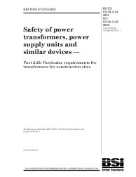 BS EN 61558-2-23:2001