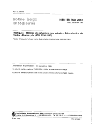 NBN EN ISO 2554:1998