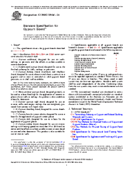 ASTM C1396/C1396M-24