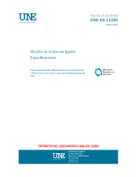 UNE-EN 13285:2021