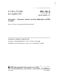 NBN ISO 16:1992