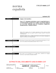 UNE-EN 60601-2-57:2012