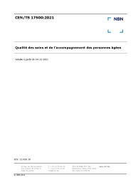 CEN/TS 17500:2021