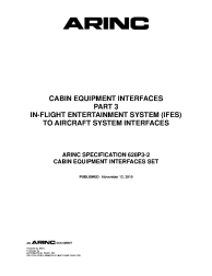 ARINC Specification 628P3-2:2010