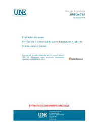 UNE 36525:2018
