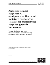 BS EN ISO 9360-2:2002