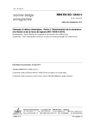 NBN EN ISO 10545-4:2014