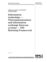 BS ISO/IEC TR 9575:1990