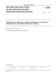 NBN EN ISO 15841:2014/A1:2021