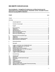 DIN CEN/TR 13259*DIN SPEC 32536:2014-02