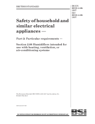 BS EN 60335-2-88:1997