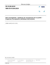 NBN EN 9138:2019