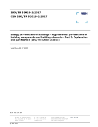 CEN ISO/TR 52019-2:2017
