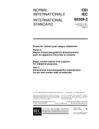 IEC 60309-2:1999