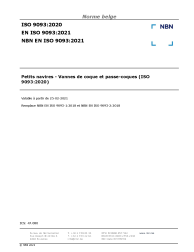 NBN EN ISO 9093:2021