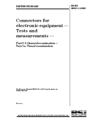 BS EN 60512-1-1:2002