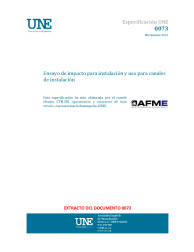 ESPECIFICACION UNE 0073:2021