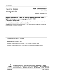 NBN EN ISO 8980-1:2004