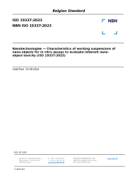NBN ISO 19337:2023