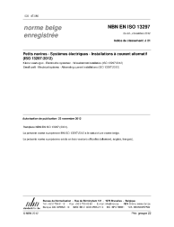 NBN EN ISO 13297:2012