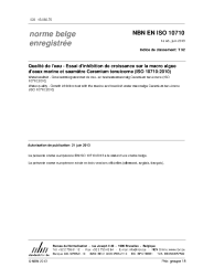 NBN EN ISO 10710:2013
