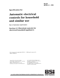 BS EN 60730-2-1:1992