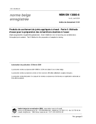 NBN EN 13880-6:2004