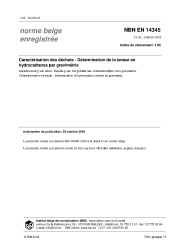 NBN EN 14345:2004