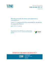 UNE-EN ISO 787-17:2020