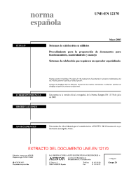 UNE-EN 12170:2003 (R2019)