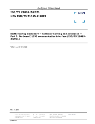 NBN ISO/TS 21815-2:2022