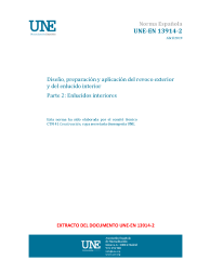 UNE-EN 13914-2:2019
