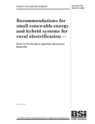 DD IEC/TS 62257-5:2005