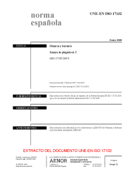 UNE-EN ISO 17132:2008