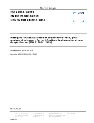 NBN EN ISO 21302-1:2019