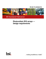 PD IEC/TS 62548:2013