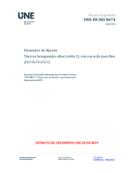 UNE-EN ISO 8674:2024