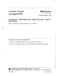 NBN EN 635-3:1995