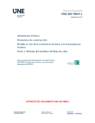 UNE-ISO 9869-1:2023