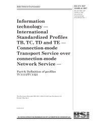 BS EN ISP 10609-6:1997