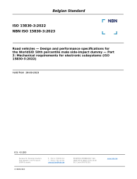 NBN ISO 15830-3:2023